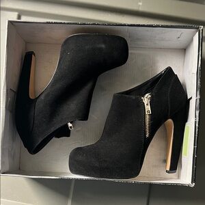 DV by Dolce Vita Black Heeled Ankle Boots